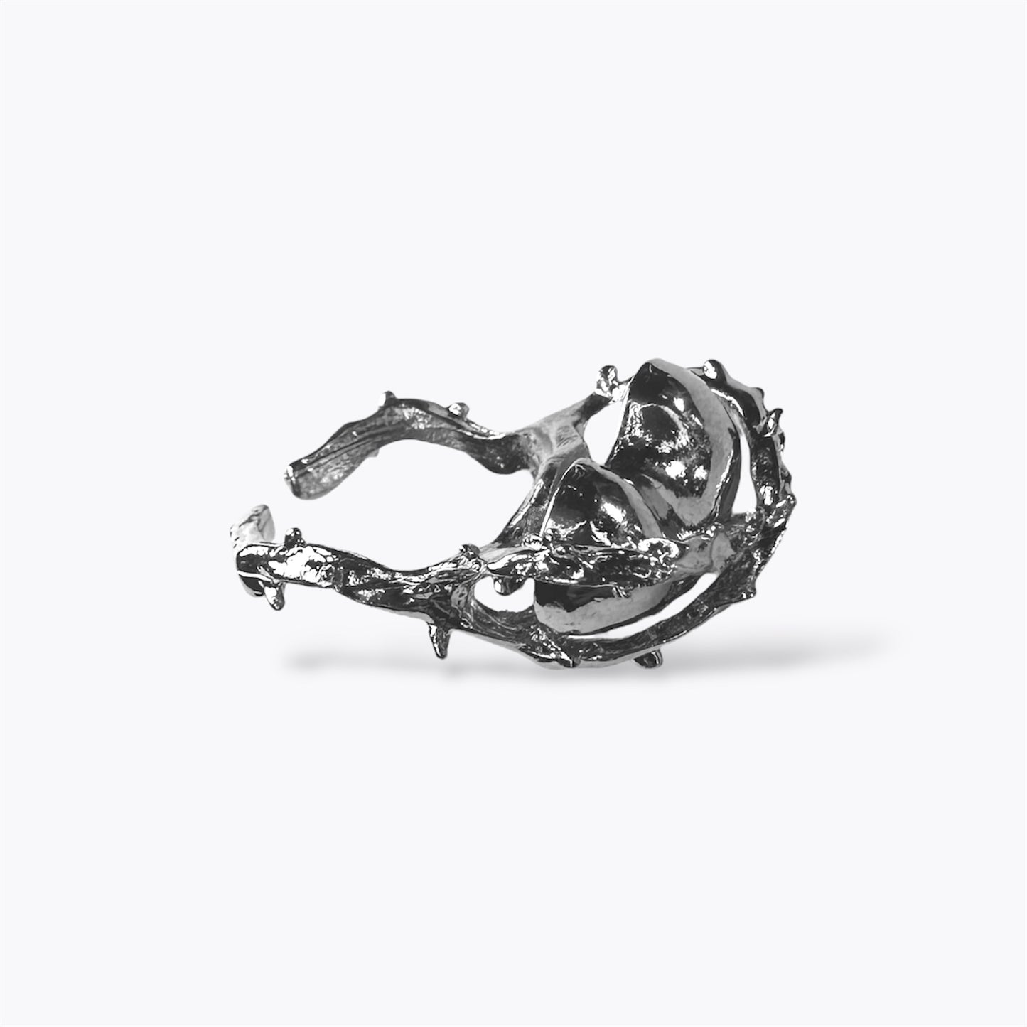 Spike Heart Ring