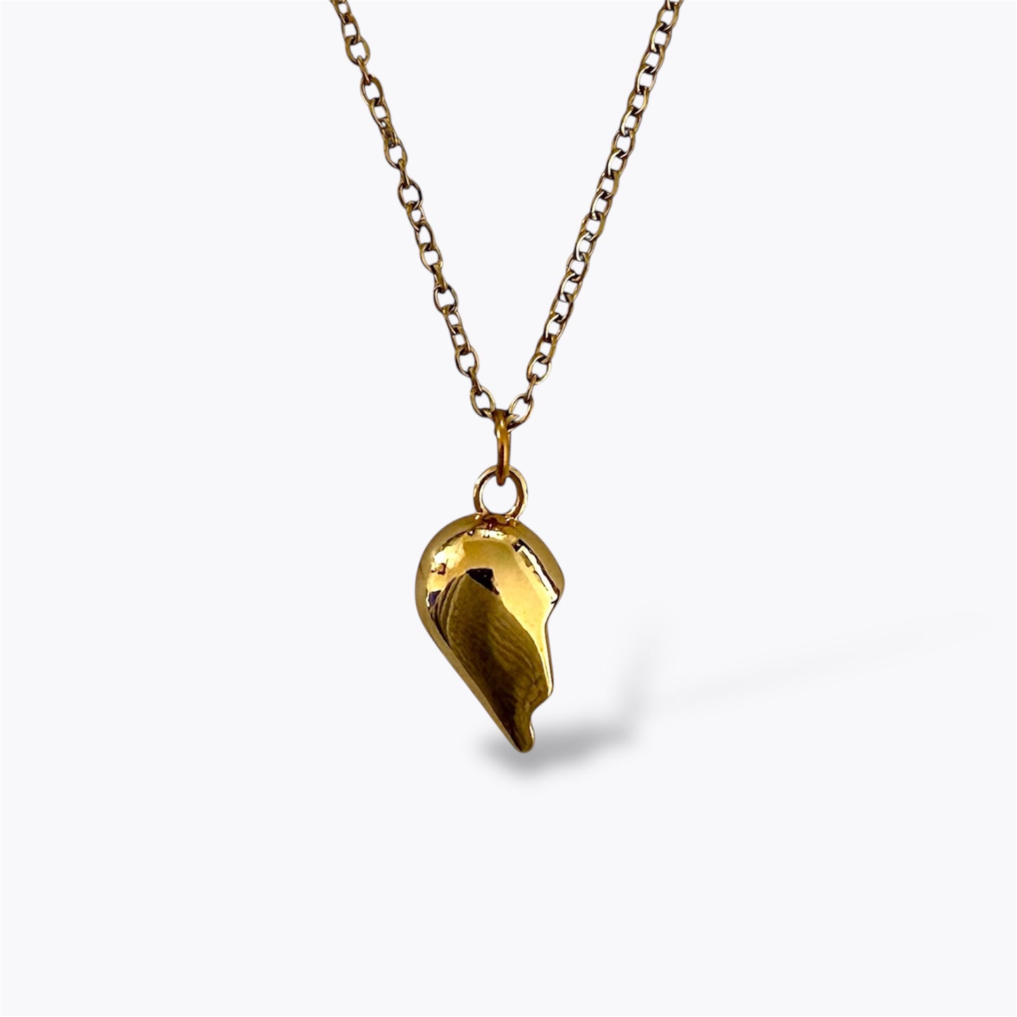 Split Heart Necklace
