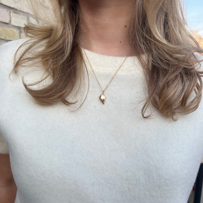 Split Heart Necklace