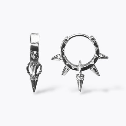 Spiked Drop Earrings
