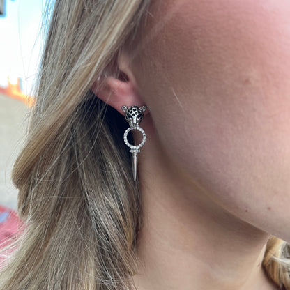 Leopard Earrings