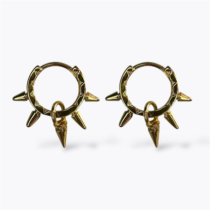 Spiked Drop Earrings