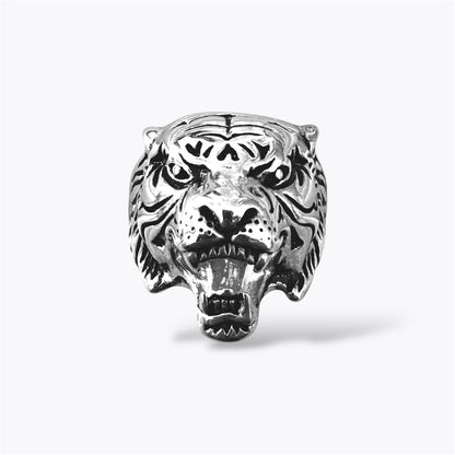 Tiger Head Ring