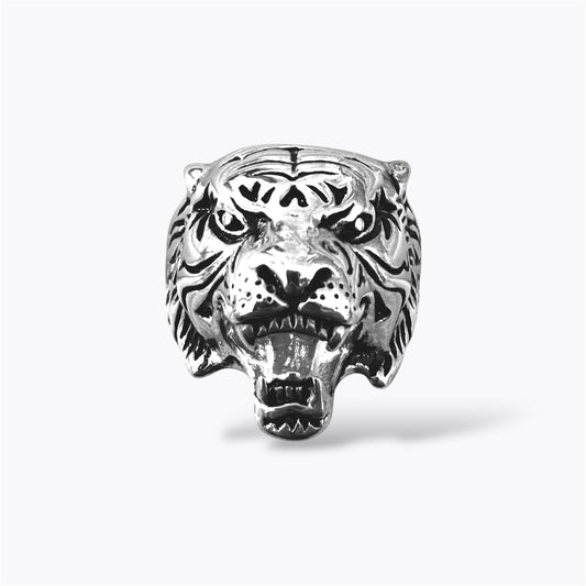 Tiger Head Ring
