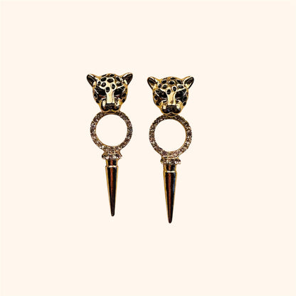 Leopard Earrings